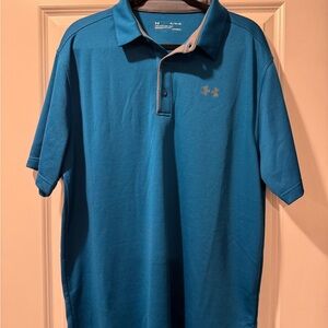 Under Armour Men's Teal Polo Shirt